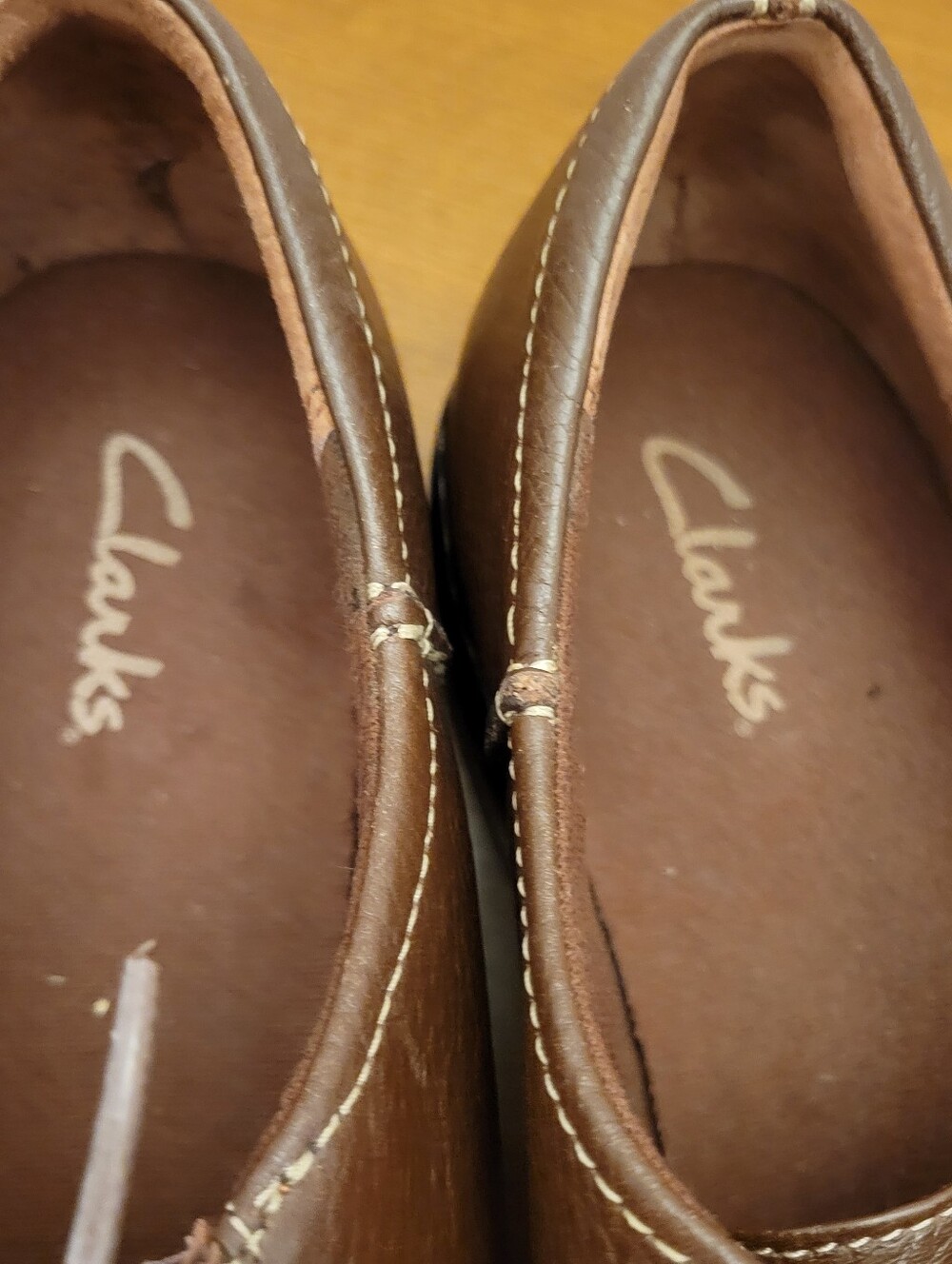 Women's Clarks Brown Viola Walking Lace-Up Oxfords, Size 11M - Picture 5 of 6